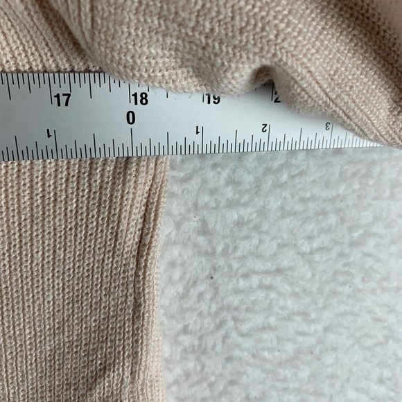 Jennifer Lopez Layered Sweater‎ Women's Medium Pink Cotton Round Neck Knit 8010 - Picture 3 of 7